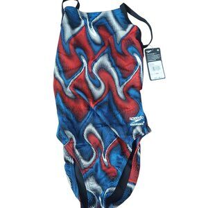 Speedo Swimsuit One Piece Endurance+ Flyback Solid Youth